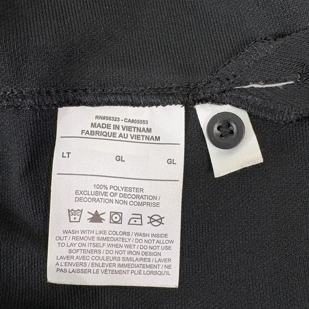 Nike Polo Shirt Mens Size LT Black Duke Blue Devils Dri-Fit Golf Sports College